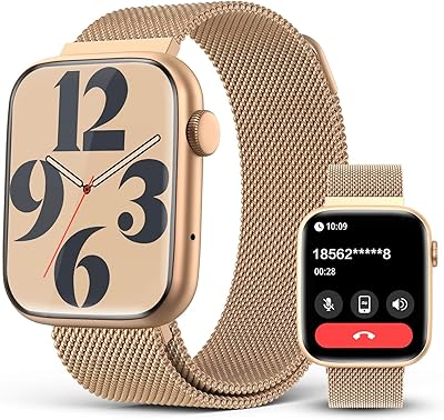 Smart Watches for Women Blood Pressure, 1.9 HD Full Touch Screen, Fitness Tracker with Heart Rate Blood Oxygen Sleep Monitor, IP67 Waterproof Smartwatch, 123 Sports Fitness Tracker for Android iOS