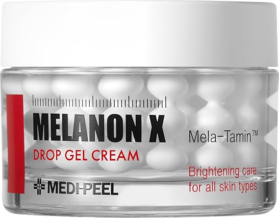 Medi-peel Melanon X Drop Gel Cream with 23.5% Melatamine 7+ for Hydrating Brightening Challenge