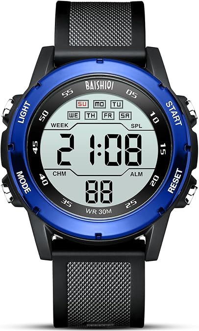 Mens Watches Digital Casual Sports Military Watches for Men
