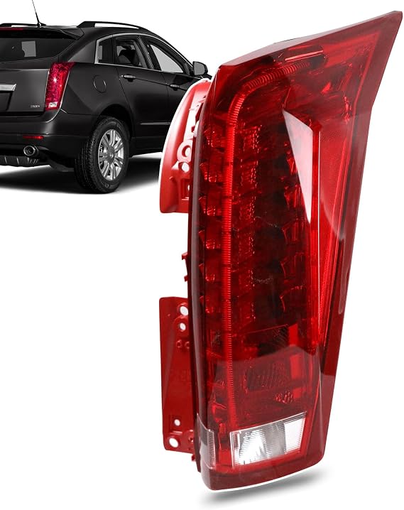 Tail Light Compatible With 2010-2016 Cadillac SRX Right Passenger Side | LED Rear Brake Lamp,Taillight,Rear light,Replace 22774015