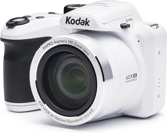 Kodak AZ401-WH PIXPRO 16MP Digital Camera, 3", White