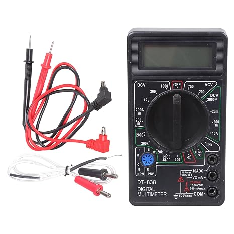 Digital Multimeter Auto Ranging with LCD Display Electrical Meter for Electric Current Resistance Diode Triode Testing