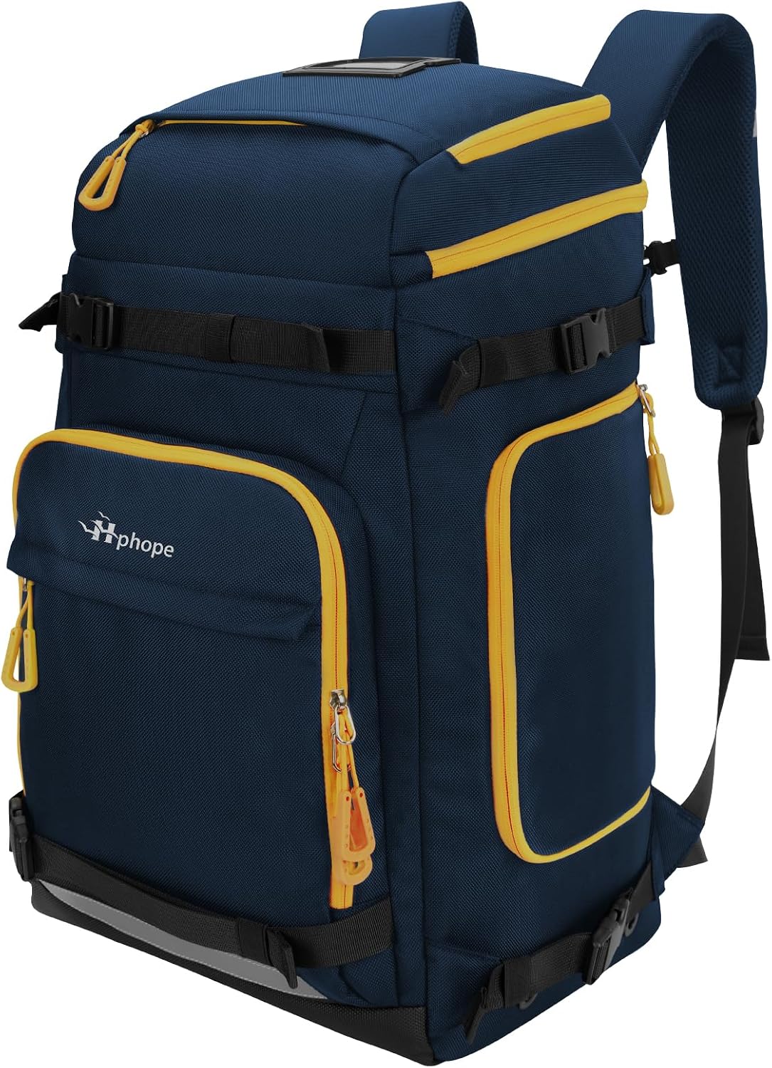 Hp hope Ski Backpack with Helmet Compartment 70L Large Capacity Ski Boot Bag for Skiing Waterproof Rucksack for Snowboarding for Ski Boots Skates Snowboard