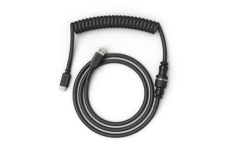 GLORIOUS Coiled Keyboard Cable Coiled USB C Cable Artisan Braided Cables for Mechanical Gaming Keyboard Coiled Cable Parent