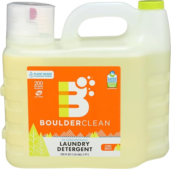 Boulder Clean, Laundry Detergent, 200 Fl Oz