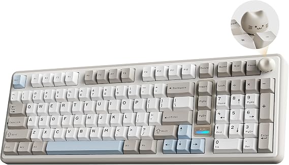 YUNZII B98 PRO 96% Wireless Mechanical Keyboard (Beige, Milk V2 Switch)