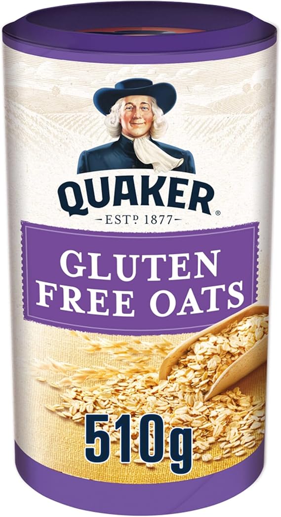Quaker Oats Gluten Free Original Porridge Oats - 5x510g