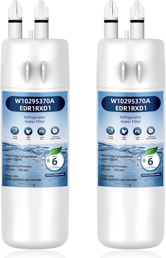 WRS571CIHZ WRS555SIHZ WRS588CIHZ WRS315CIHZ WRS321CIHZ WRS325CIHZ WRS331CIHZ WRS336CIHZ WRS571CIHZ WRS588CIHZ Water Filter Replacement,2 Pack