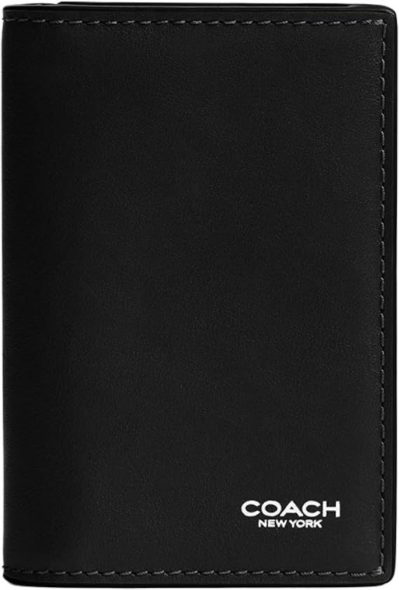 Coach Men's Bifold Card Case, Black