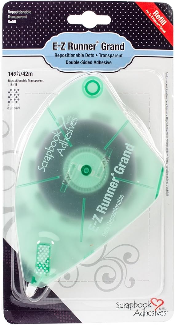 Scrapbook Adhesives by 3L E-Z Runner Grand Refill - REPO DOTS