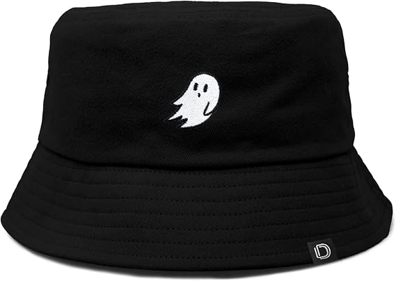 DALIX Ghost Cotton Bucket Hat Lightweight Outdoor Travel Beach Everyday Mens