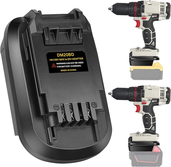 Battery Adapter for Porter Cable 20V Cordless Tools (1 Adapter Only)