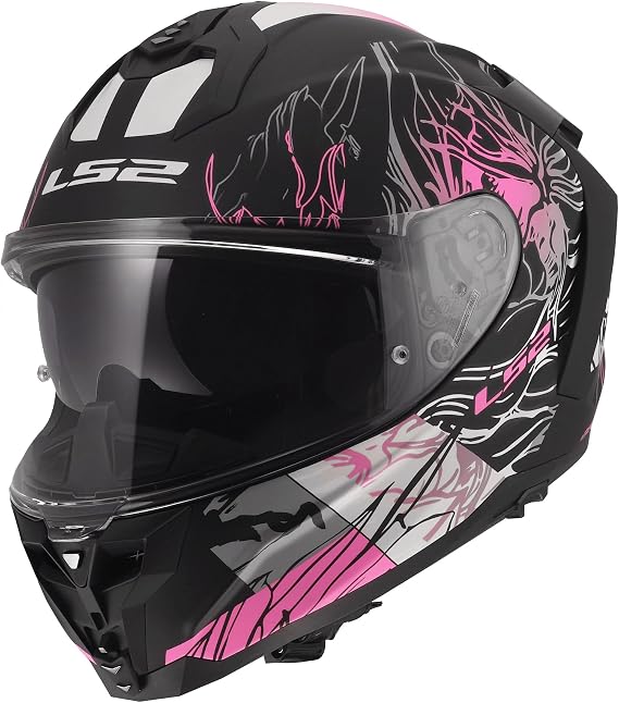 LS2 Helmets Challenger II Full Face Motorcycle Helmet W/ SunShield