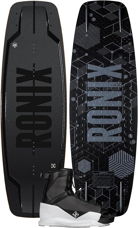 Ronix Wakeboard Package Parks Wakeboard Board w/ District Boot