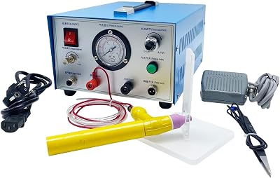Automatic Spot Welder, Pulse Argon Arc Welding Machine Jewelry Welder, 110V220V Spot Welder for Jewelry Welding Jewelry Repair Tool 50-600A,100W
