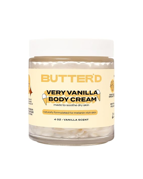 Butterd Bodycare Very Vanilla Body Cream 4 Oz