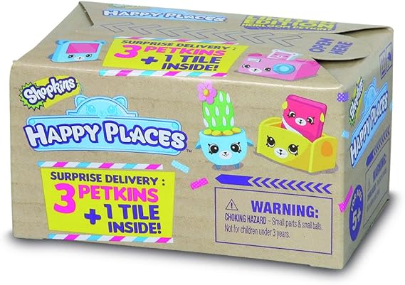Happy Places 56193 3 Petkins 1 Tile Shopkins
