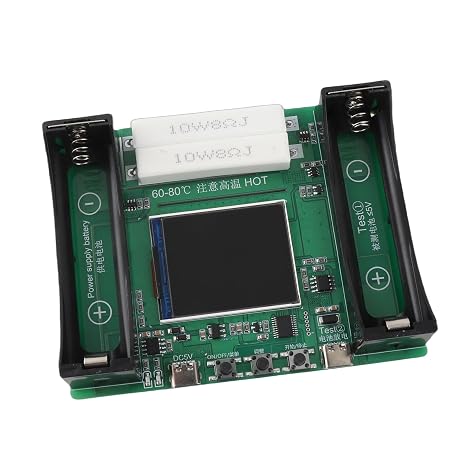 Battery Capacity Tester DC5V 1.77in LCD Display for Lithium Battery Internal Capacity Voltage Current Power