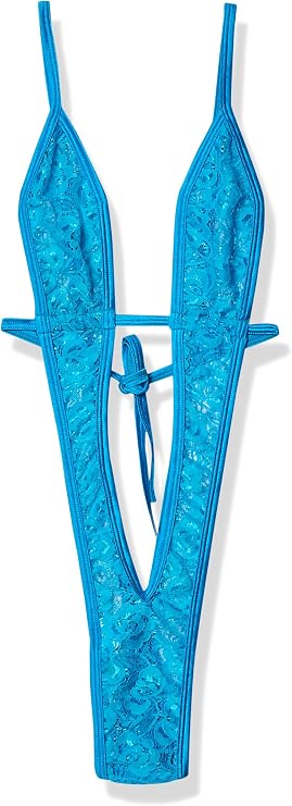 BodyZone Lace Sling Shot W/Underbust Strap Underwear