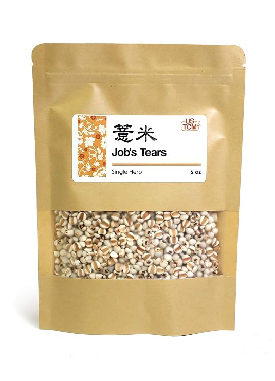 NEW PACKAGING Job's Tears Asian Barley Semen Coicis 6 Oz