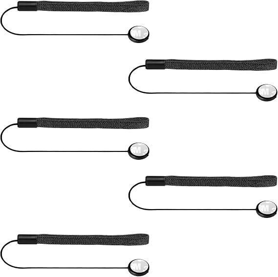 Altura Photo 5 Pcs Lens Cap Leash Keeper Tether Holder for Camera Lenses | For Canon Sony Nikon Sigma Tamron DSLR & Mirrorless Camera Lenses