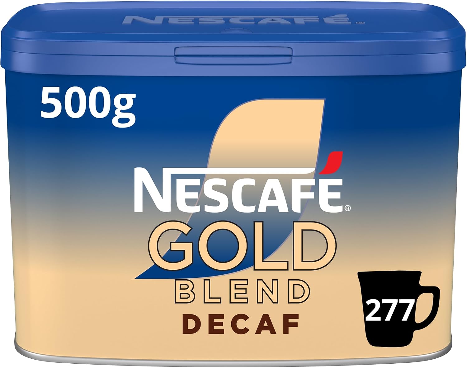 NESCAFÉ Gold Blend Decaf Instant Coffee 500g Tin