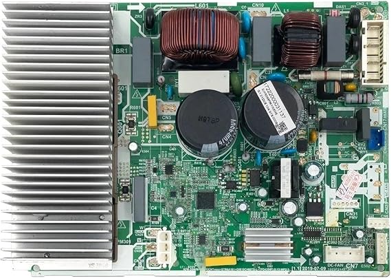 Outdoor Unit Air Conditioner Control Board ，Compatible for Midea， EU-KFR35W/BP3N8-X130 Circuit PCB 17222000031137 Electronic Element(for DC Fan)