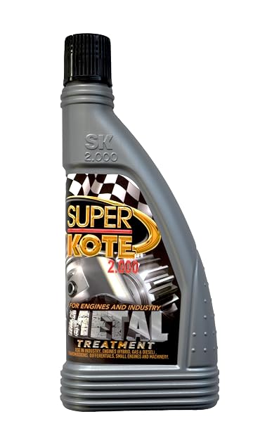Engine Treatment SUPERKOTE 2000 / Metal Treatment/Super Lubricant/Heavy Duty/Anti Friction/Engine Metal Treatment/Lube/EP/Automotive/Cars / 8oz
