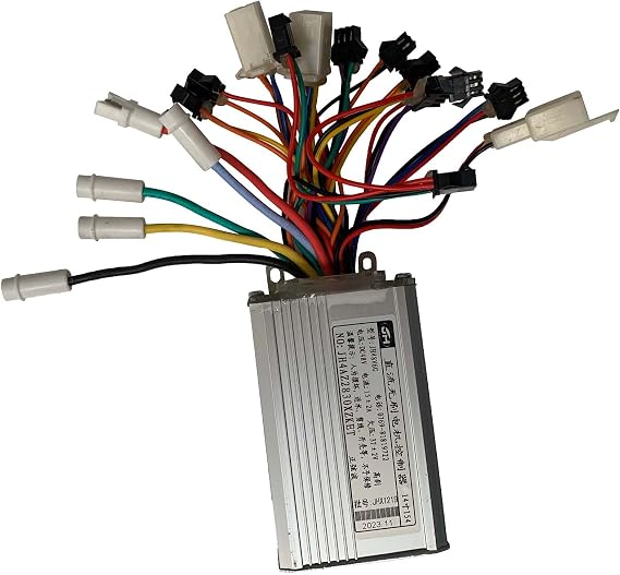 E-Bike Controller Electric Bicycle brushless Motor Controller DC48 Volt 15A JH4AZ2830XZKET ebike Controller Aluminium Alloy Speed Motor Controller for Electric Bicycle, Scooter