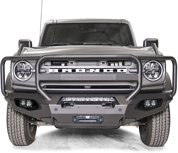 Fab Fours Inc. FB21-X5251-1 Front Replacement Bumper fits Ford Bronco
