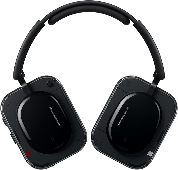 Nothing Headphone (a) 2026 New, Adaptive Active Noise Cancelling Headphones, Wireless Over Ear Bluetooth 5.4 ANC Headset with LDAC Hi-Res, 5 HD Mics Ultra Bass via APP, 135 Hours Playtime, Black