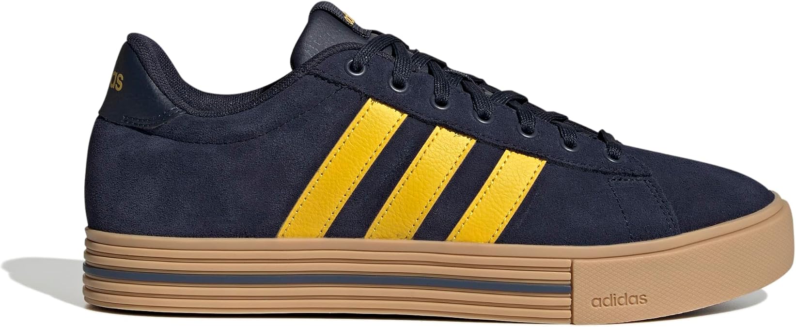 adidas Unisex Daily 4.0 Shoes Non Football Low Shoes, Legend Ink Utility Yellow Gum 3, 5