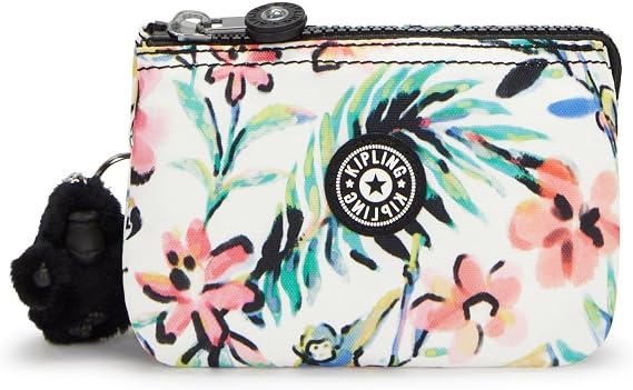 Kipling Creativity S Small Purse, Pouches, Cases, Cocktail Floral (Orange)