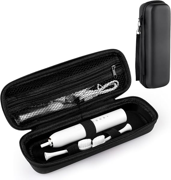 Fowecelt Electric Toothbrush Travel Case for Oral-B Pro 1000 1500 5000 7000 6000, Portable Travel Toothbrush Carrying Bag