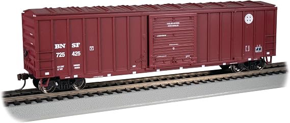 Bachmann Trains - 50'-6" Outside BRACED Sliding Door Box CAR - BNSF #725425 - HO Scale