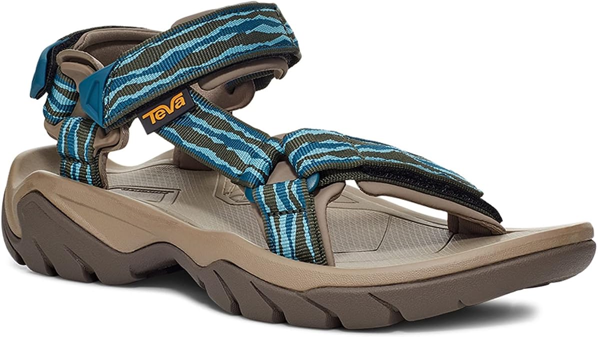 Teva Women's Terra Fi 5 Universal Sandal, Foggy Mountain Blue/Green, 6, Fog Mountain Blue/Green, 23.0 cm