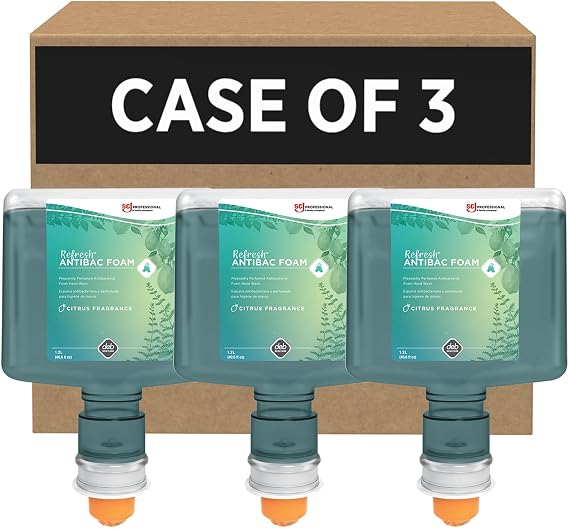 Refresh Antibac Foam Hand Wash Touch Free 1.2 Liter