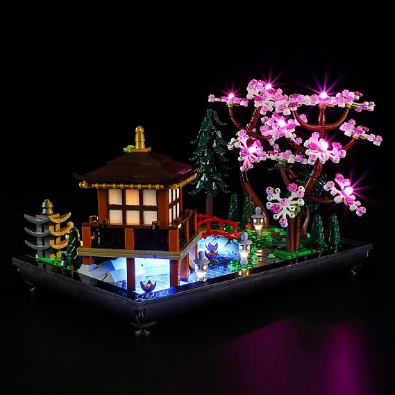 YEABRICKS LED Light for Lego-10315 Icons Tranquil Garden Building Blocks Model (Lego Set NOT Included)