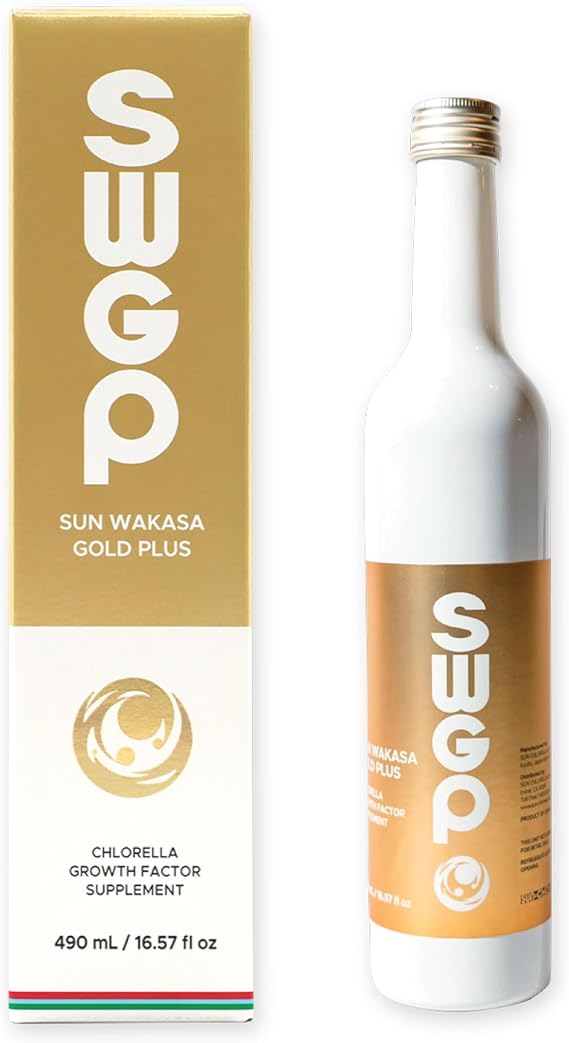 Sun Chlorella Sun Wakasa Gold Plus Superfood Drink, 17oz