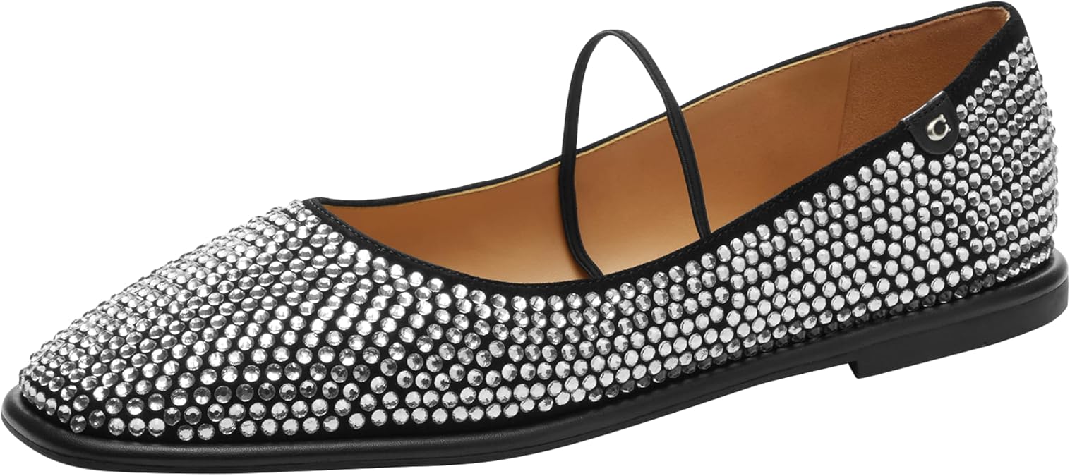 COACH Women's Emilia Mary Jane Flats