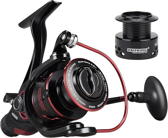 KastKing Sharky Baitfeeder III Spinning Reels with 5.5:1 Gear Ratio