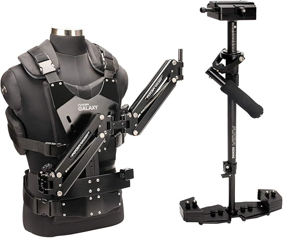 Flycam Galaxy Dual Arm and Vest with Redking Video Camera Professional Stabilization System