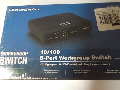 Cisco-Linksys EZXS55W EtherFast 10100 5-Port Workgroup Switch