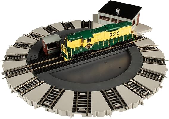 Bachmann Trains - DCC-Equipped Motorized Electric Turntable - HO Scale Medium