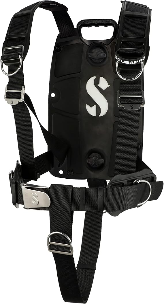 SCUBAPRO S-Tek Pro Harness, with Back Plate