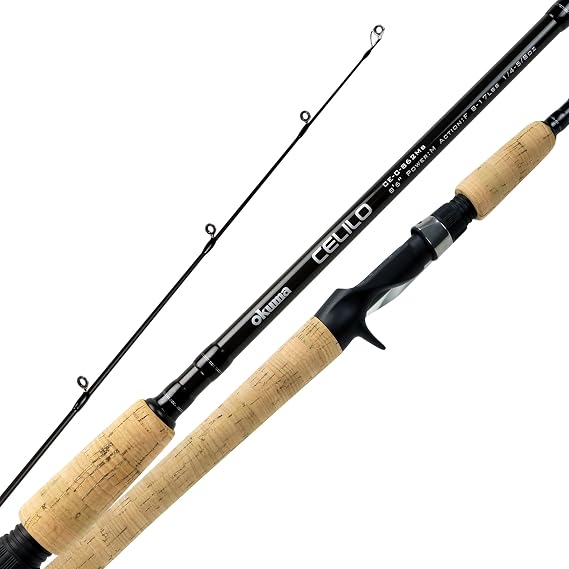Okuma Celilo Salmon and Steelhead Lightweight Graphite Rods, CE-C-962Mb