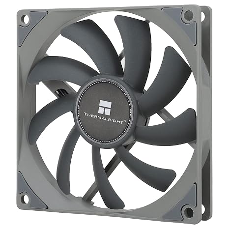 Thermalright TL-9015 CPU Fan, 92mm Case Cooling 4PIN PWM PC Fan with 15mm Ultra-Thin, 2700RPM Speed, CPU Cooling(TL-9015)