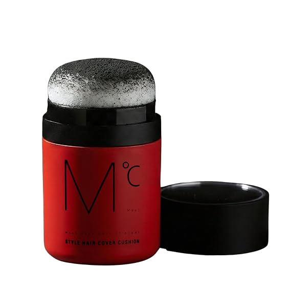 MdoC Men's Hair Cover Cushion, Hair Coverage Powder, Natural Look, 20g