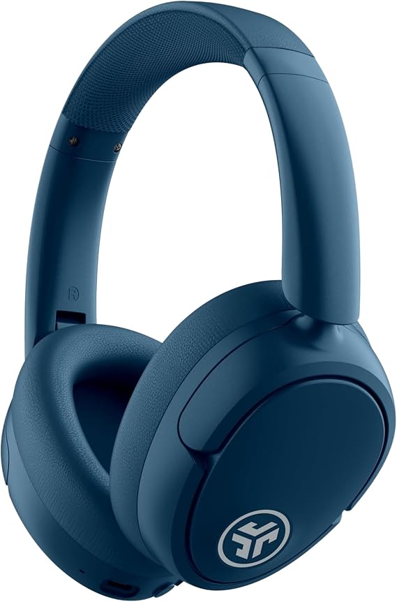 JLab JBuds Lux ANC Headphones - Over Ear Bluetooth Navy Blue