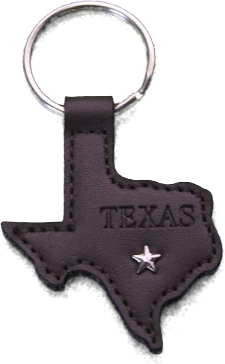 Texas Leather Key Fob
